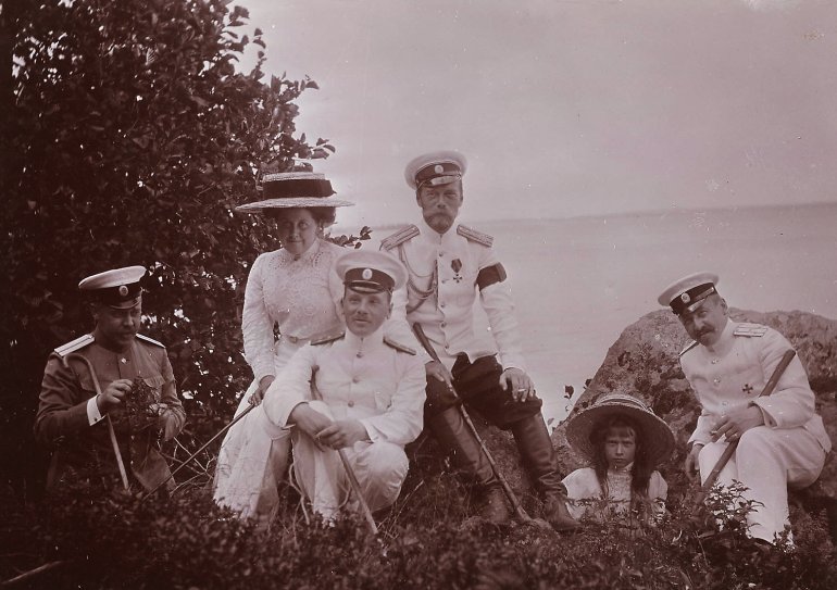 Царская семья Романовых в Крыму