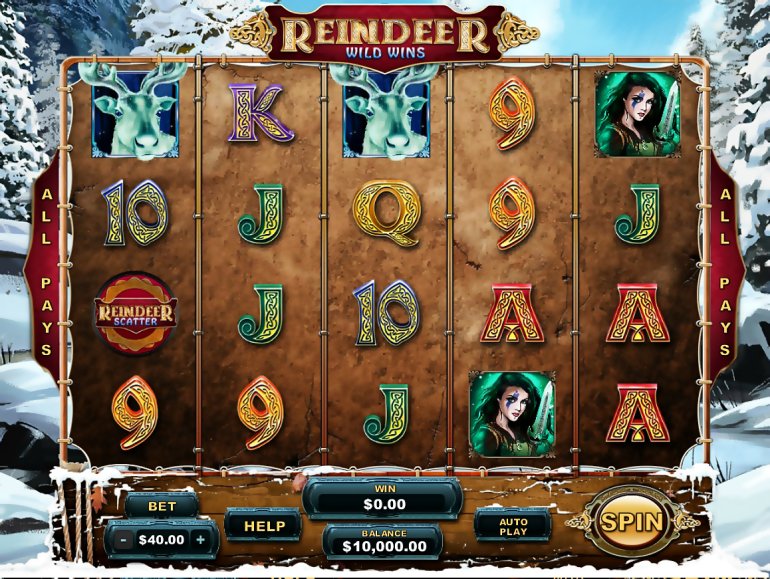 Игровой автомат Reindeer Wild Wins