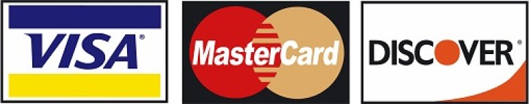 Discover VISA MasterCard
