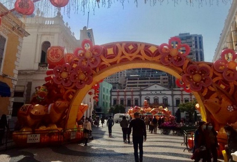CNY visitation in Macau