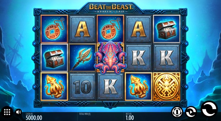 Игровой автомат Beat the Beast: Kraken’s Lair