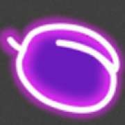 Символ Слива в Neon Cluster Wins