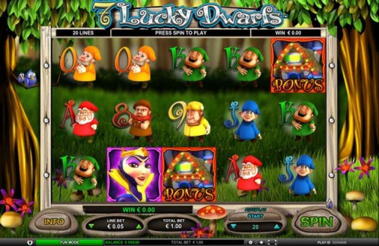 Видео покер 7 Lucky Dwarfs демо-игра