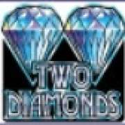 Символ Два бриллианта в Retro Reels – Diamond Glitz