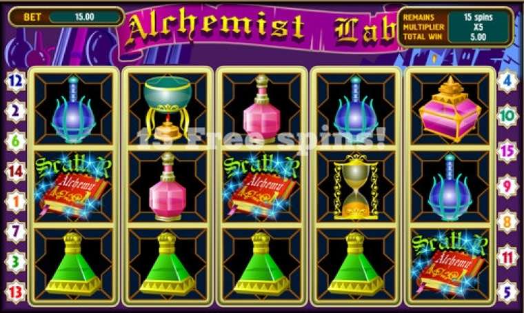 Онлайн слот Alchemist Lab играть