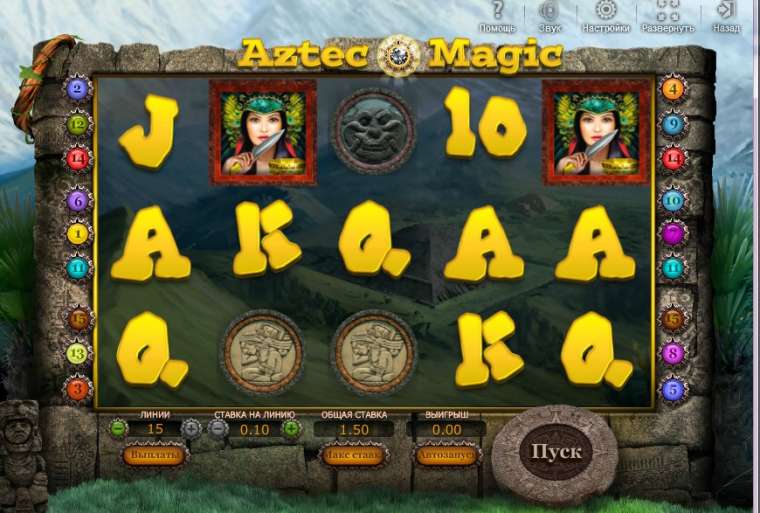 Онлайн слот Aztec Magic играть