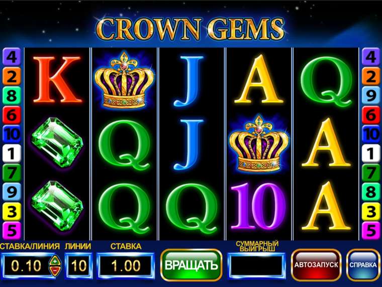 Видео покер Crown Gems демо-игра
