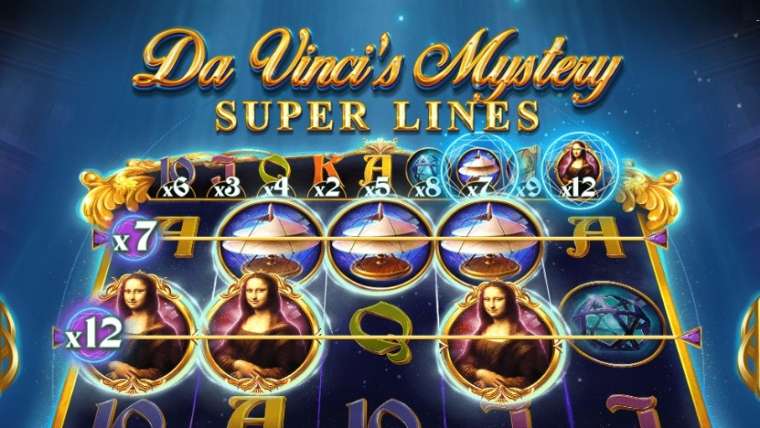 Видео покер Da Vinci's Mystery Super Lines демо-игра