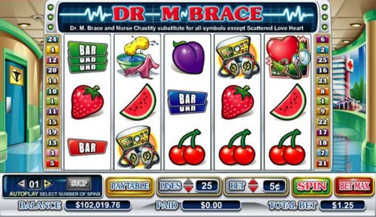 Видео покер Dr. M. Brace демо-игра