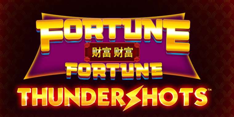 Видео покер Fortune Fortune Thundershots демо-игра