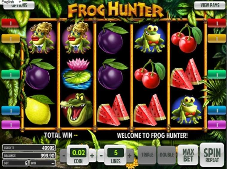 Онлайн слот Frog Hunter играть