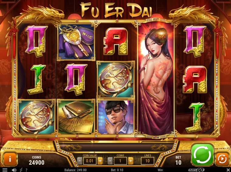 Видео покер Fu Er Dai демо-игра