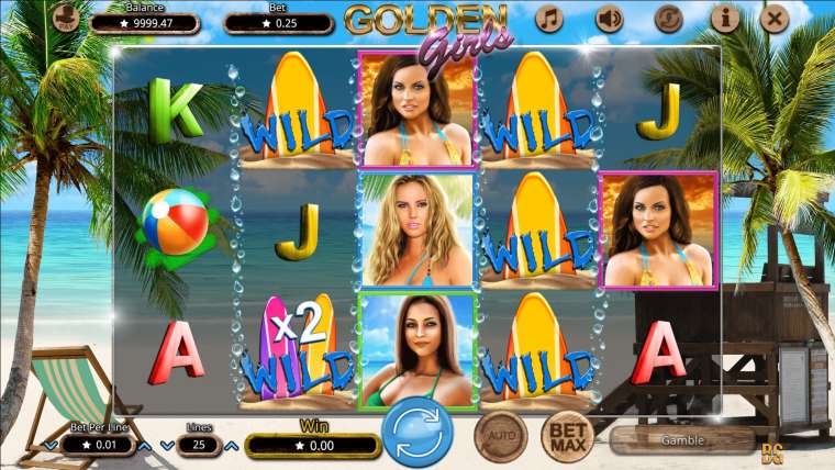 Видео покер Golden Girls демо-игра
