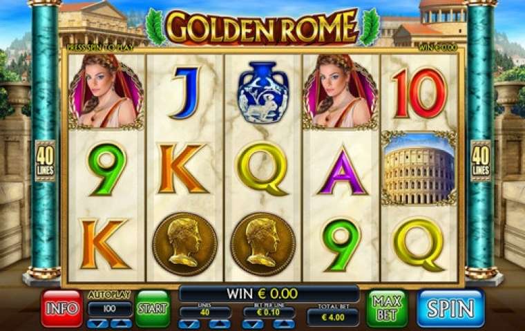 Видео покер Golden Rome демо-игра