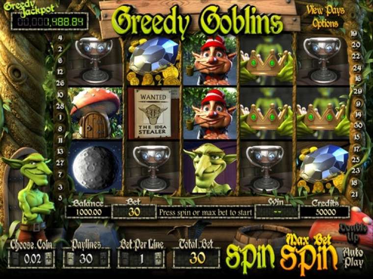 Онлайн слот Greedy Goblins играть