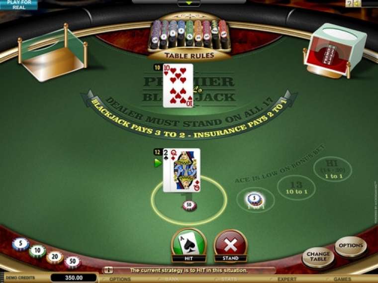 Видео покер Hi Lo 13 Premier Blackjack демо-игра