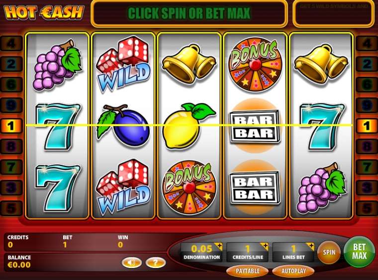 Видео покер Hot Cash демо-игра