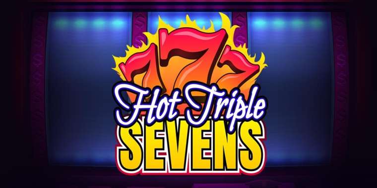 Видео покер Hot Triple Sevens демо-игра