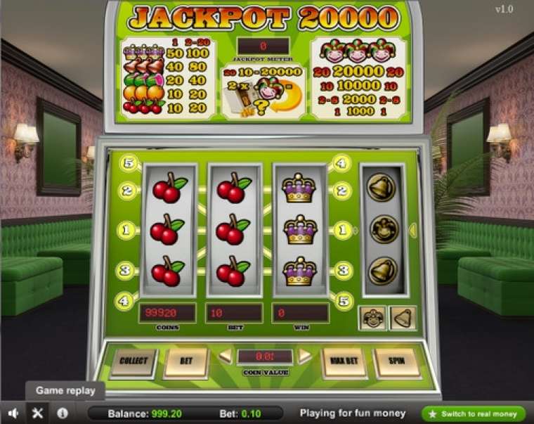 Онлайн слот Jackpot 20 000 играть