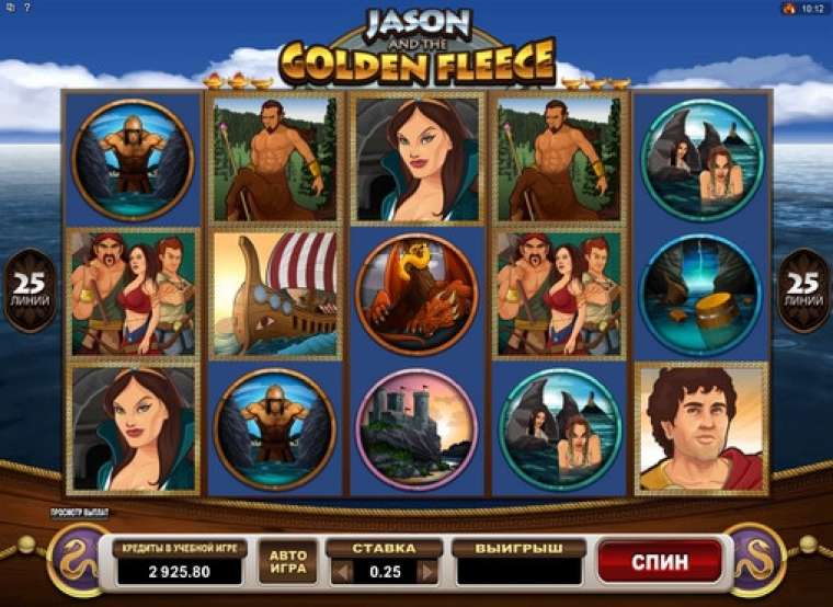Видео покер Jason and the Golden Fleece демо-игра