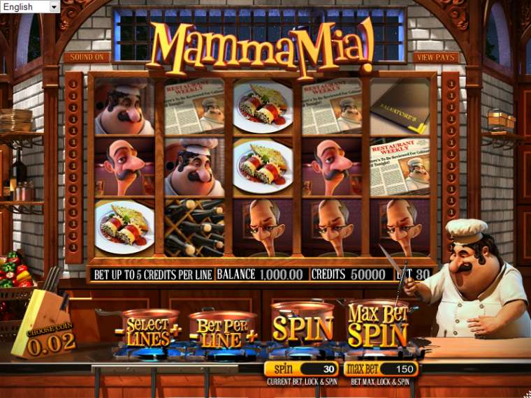 Видео покер Mamma Mia демо-игра