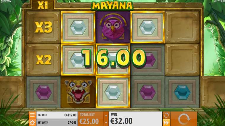 Онлайн слот Mayana играть