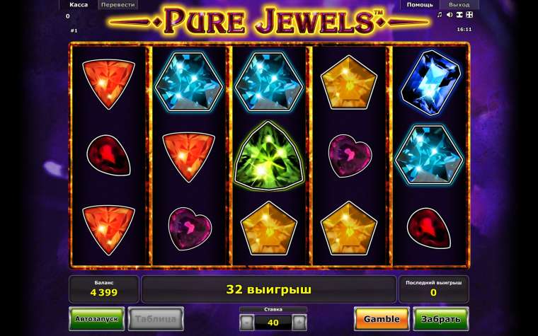 Видео покер Pure Jewels демо-игра