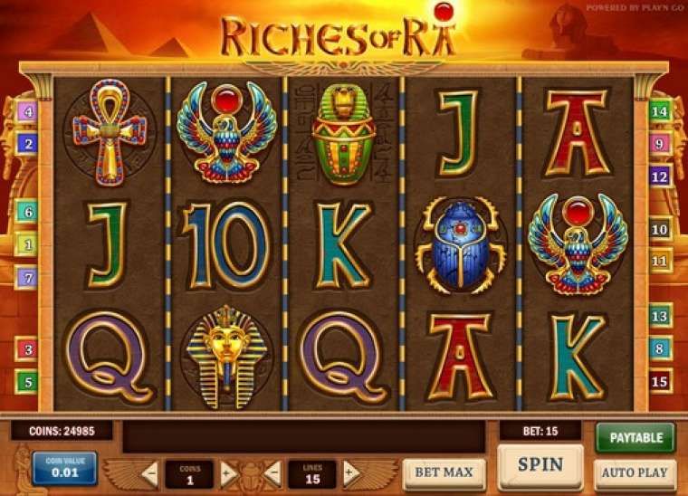 Видео покер Riches of Ra демо-игра