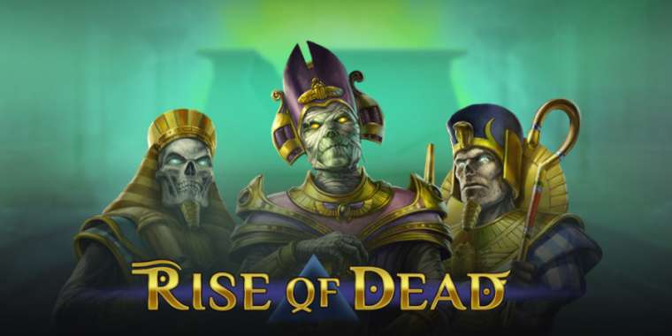 Видео покер Rise of Dead демо-игра