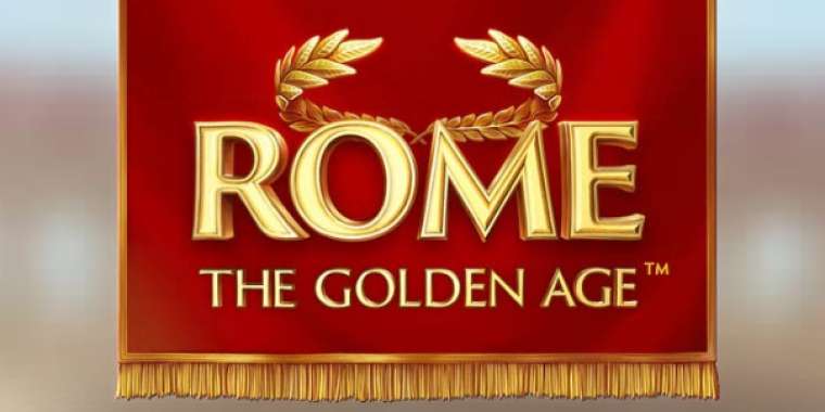 Онлайн слот Rome the Golden Age играть