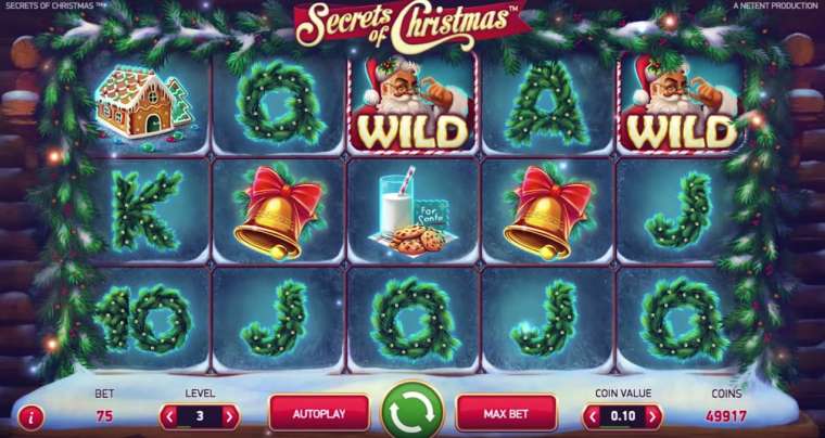 Видео покер Secrets of Christmas демо-игра