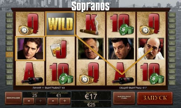 Видео покер Sopranos демо-игра