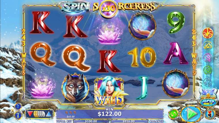 Видео покер Spin Sorceress демо-игра