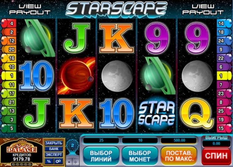 Видео покер Starscape демо-игра