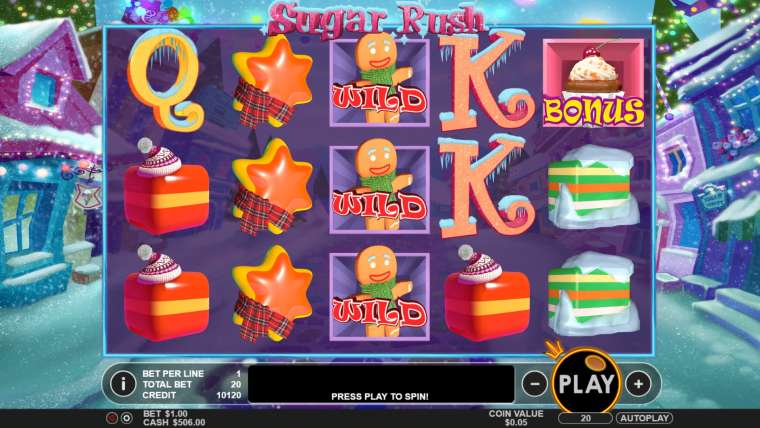 Видео покер Sugar Rush Winter демо-игра