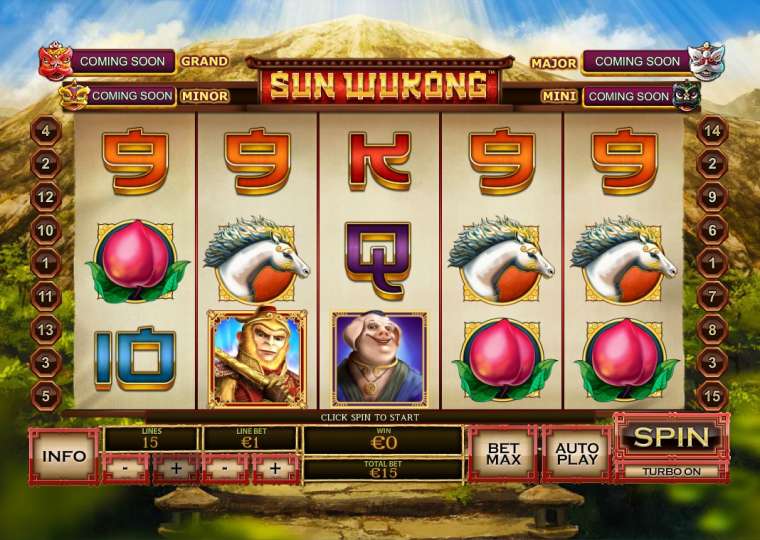 Видео покер Sun Wukong демо-игра