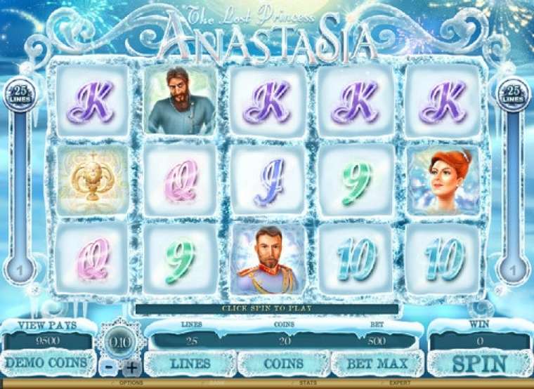 Видео покер The Lost Princess Anastasia демо-игра