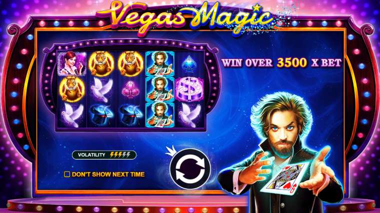 Онлайн слот Vegas Magic играть