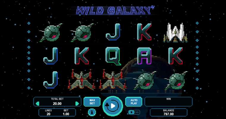 Видео покер Wild Galaxy демо-игра