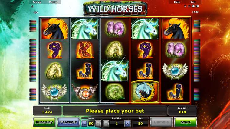 Видео покер Wild Horses демо-игра