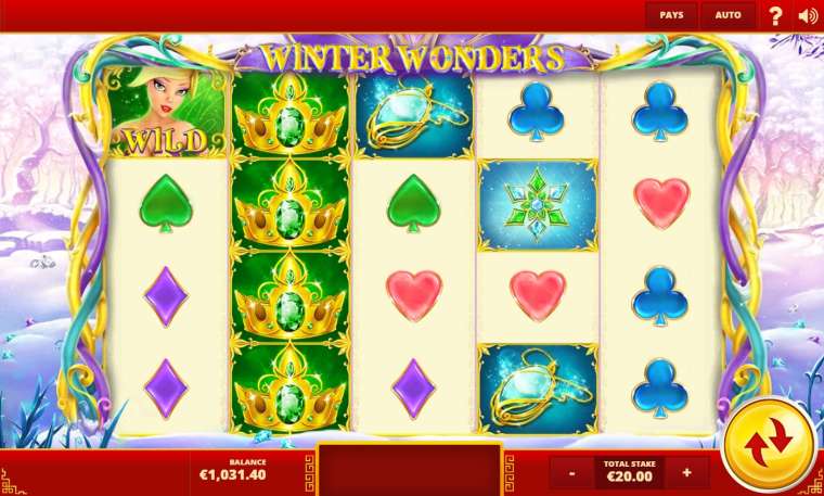 Видео покер Winter Wonders демо-игра
