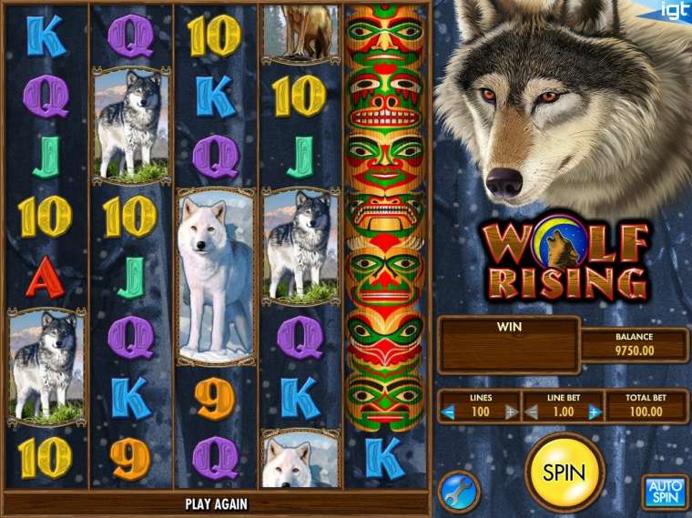 Видео покер Wolf Rising демо-игра