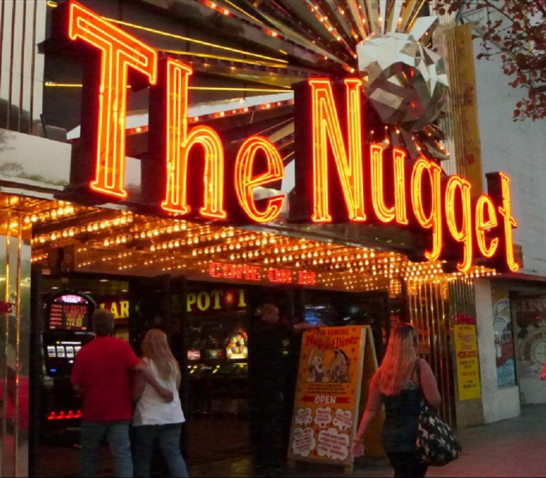 Вход в казино The Nugget Reno